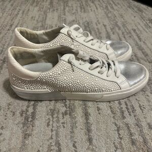 Dolce Vita Zina Pearl Sneakers Vanilla Pearls